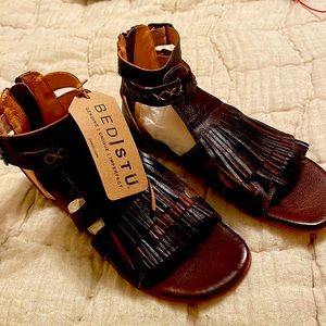 BED/STU Alena Sandal Teak Rustic New in Box with tags